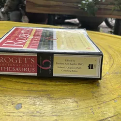 ROGET’S THESAURUS 6 SIXTH EDITION- EDITED BY BARBARA ANN KIPFER, Ph.D. 603308