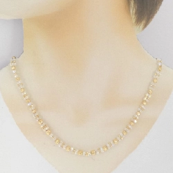 K18YG Vòng cổ thủy tinh - Hàng hiệu Chính hãng 861317