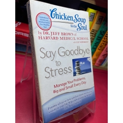 Say goodbye to stress mới 75% ố bẩn nhẹ viền Dr Jeff Brown HPB1905 SÁCH NGOẠI VĂN 181239