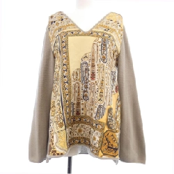 HERMES 47-7760 Áo len Twill Reine