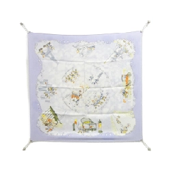 Khăn choàng HERMES LES TRIPLES - Hàng hiệu Authentic