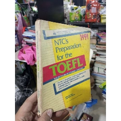 NTC's Preparation for the TOEFL - National Textbook Company 1991 mới 80% ố Sách tự học tiếng Anh HCM1004