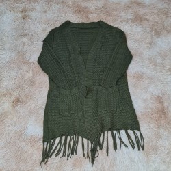 Áo cardigan dáng dài size M