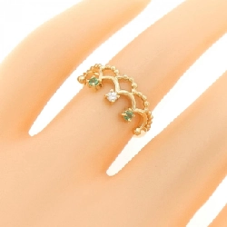 Nhẫn ngọc lục bảo K18YG 671365