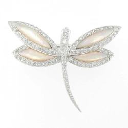 K18WG Mẹo trai Brooch - Hàng hiệu Chính hãng 869743