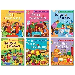 Bộ 6 cuốn Hành trang tâm lí cho trẻ vào lớp 1 [TSTK]