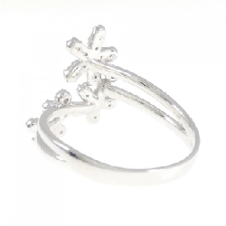 Nhẫn kim cương hoa K18WG 0.55CT 665757