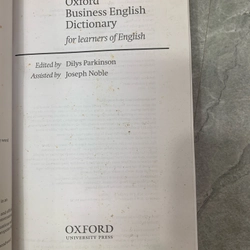 Oxford business English dictionary  292077