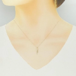 Dây chuyền kim cương K18YG 0.10CT - Hàng hiệu Chính hãng 859943