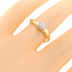 Nhẫn kim cương K18YG/K18WG 0.20CT 669218