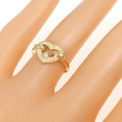 Nhẫn kim cương hình trái tim K18YG 669508