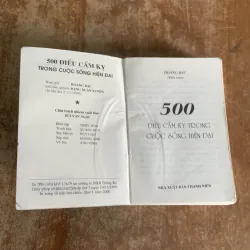 COMBO 800 MẸO VẶT TRONG CUỘC SỐNG HÀNG NGÀY- 500 ĐIỀU CẤM KỴ TRONG CUỘC SỐNG HĐ- BKGĐ 786480