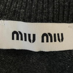 MIU MIU MIU MIU Logo DNA02T SOOO 13WS Áo khoác cardigan - Hàng hiệu Chính hãng 817122