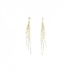 K18YG Bông tai - Hàng hiệu Chính hãng