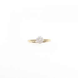 Nhẫn kim cương hoa K18YG 0.15CT - Hàng hiệu Authentic 860247