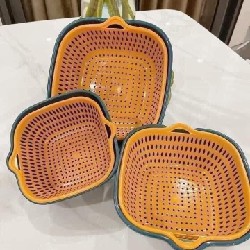 🍅 SET 3 BỘ CHẬU RỬA KÈM RỔ 6 MÓN TRONG 1
 22074