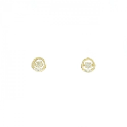 K18YG Bông tai kim cương 0.16CT - Hàng hiệu Chính hãng