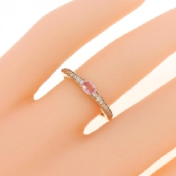 Nhẫn Sapphire K18PG 0.183CT 672524