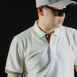 Áo polo nam hàng xịn + màu xanh navy , trắng , da + đủ size  538007