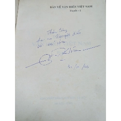 BÀN VỀ VĂN HIẾN VIỆT NAM - VŨ KHIÊU