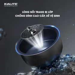 Nồi áp suất Kalite KPC6088 chính hãng hầm nhừ, ninh nhanh, giữ trọn dinh dưỡng, mới 100% 573227