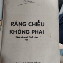 2 cuốn tiểu thuyết tình cảm mang tên "Ráng Chiều Không Phai - Trọn bộ 2 tập 546323
