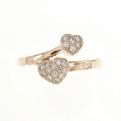 Nhẫn kim cương hình trái tim K18PG 0.17CT 671233