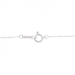 K18WG Ngôi sao Kim cương Dây chuyền 0.15CT - Hàng hiệu Chính hãng 858978