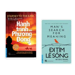 Sách - Combo Hành Trình Về Phương Đông (Bìa Mềm) + Đi Tìm Lẽ Sống - Trí Việt - NENA2509 Blogmeo21025