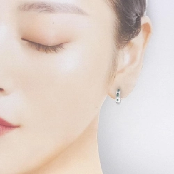 PT900 Bông tai Emerald 0.22CT - Hàng hiệu Chính hãng 878029