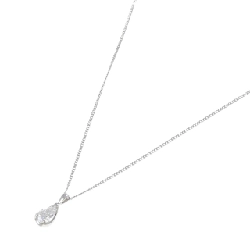 Dây chuyền kim cương PT900/PT850 0.719CT F SI2 hình giọt nước - Hàng hiệu Authentic 871723