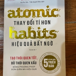 Atomic Habits - Thay Đổi Tí Hon Hiệu Quả Bất Ngờ - James Clear (k1)