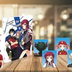 Combo Light Novel Ma Vương Đi Làm tập 1-2 nguyên seal full quà 1022237