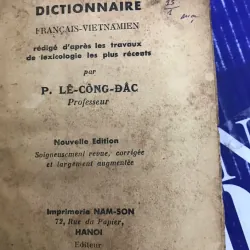 Dictionnaire Français-Vietnamien (Từ điển Pháp - Việt) 796911