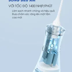 Máy tăm nước Kalite KHF03 làm sạch răng đánh bay mảng bám 601431