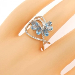 Nhẫn Blue Topaz 585PG/585WG - Hàng hiệu Authentic 847679