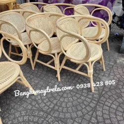 Ghế mây tre lưới mắt cáo 714361