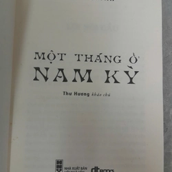 MỘT THÁNG Ở NAM KỲ 383860