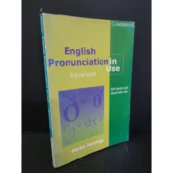 [Sách Cũ SCGR] English pronunciation in use advanced mới 80% bẩn bìa, ố nhẹ, tróc gáy, tróc bìa 2008 Martin Hewings HCM3004 HỌC NGOẠI NGỮ