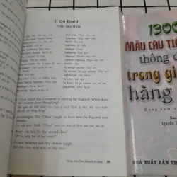 Bộ 2 quyển LUYỆN ĐÀM THOẠI GIAO TIẾP TIẾNG ANH HẰNG NGÀY VÀ CÔNG VIỆC.  590176