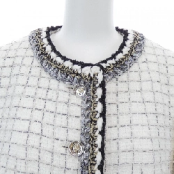 Jacket không cổ CHANEL LOOK4 P79364V71556 25S - Hàng hiệu Authentic 822615