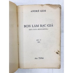 Bọn làm bạc giả - Andre Gide 128253