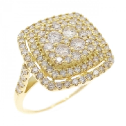 Nhẫn kim cương K18YG 1.00CT