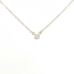 K18YG Dây chuyền kim cương - Hàng hiệu Authentic