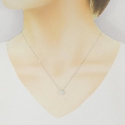 K18WG Hoa Kim Cương Dây Chuyền 0.30CT - Hàng hiệu Chính hãng 860488