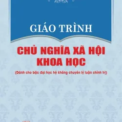 Giáo trình Chủ nghĩa xã hội khoa học (cho không chuyên lý luận chính trị)