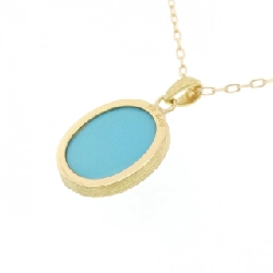 K18YG Mặt dây chuyền ngọc turquois 2.50CT - Hàng hiệu Chính hãng 865938