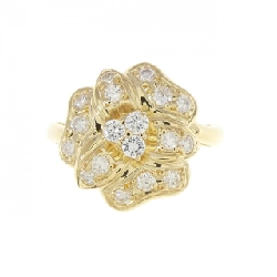 Nhẫn kim cương K18YG 0.50CT 673022