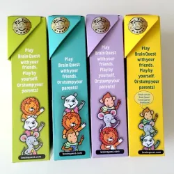 Brain quest 2-6 tuổi (Sách nhập) - 4 hộp thẻ 759578