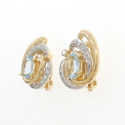 Tasaki Aquamarine Bông tai 2.12CT - Hàng hiệu Chính hãng 844866